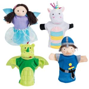 Figuras de Punch and Judy 4 piezas