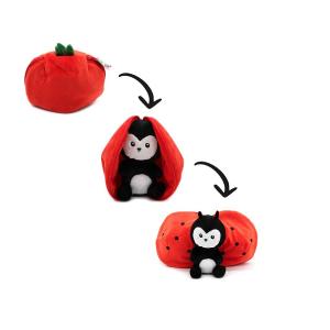 Flipetz peluche mariquita tomate