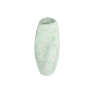 Florero verde de cerámica 18x18x45cm