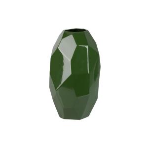 Florero verde de cerámica 27x27x48cm