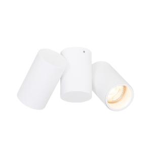 Foco diseño blanco 2 luces orientable