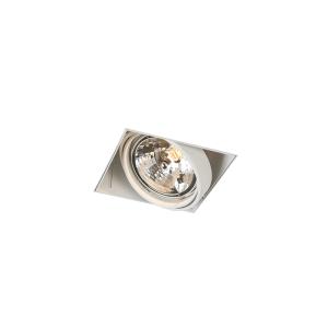Foco empotrable blanco ar111 orientable trimless 15.6 x 15.…