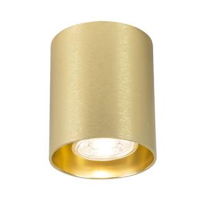 Foco empotrado de diseño dorado gu10 50 mm