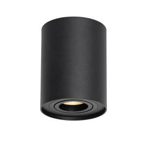 Foco techo moderno negro giratorio inclinable