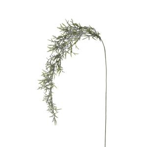 Follaje artificial de hierba colgante verde h129