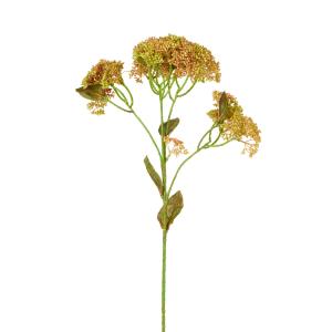 Follaje de sedum artificial amarillo y verde h58