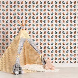 Fotomural - cachorros de león