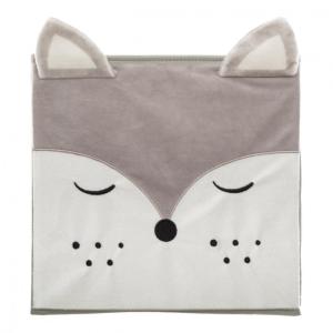 Fox feliz caja de almacenamiento 29x29x29cm