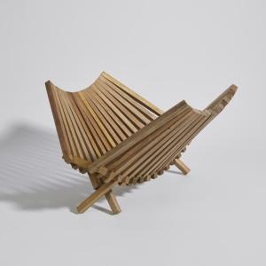 Frutero de madera de acacia