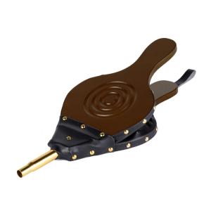 Fuelle de madera marrón oscuro