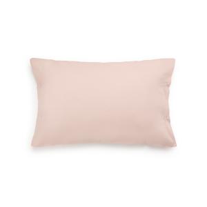 Funda almohada algodón orgánico rosa 35x60