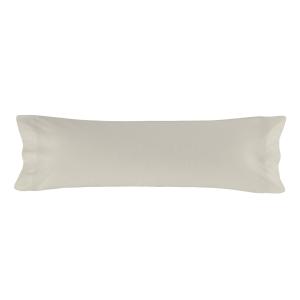 Funda de almohada 100% algodón beige 45x125 cm (cama 105)