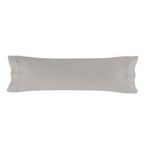 Funda de almohada 100% algodón gris 45x125 cm (cama 105)