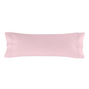Funda de almohada 100% algodón rosa palo 45x110 cm (cama 90…