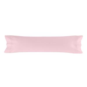 Funda de almohada 100% algodón rosa palo 45x155 cm (cama 13…