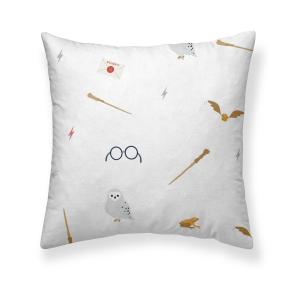 Funda de almohada algodón blanco 65x65 cm