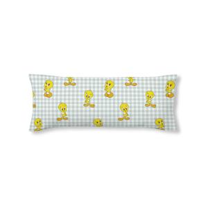 Funda de almohada algodón menta 48x110 cm
