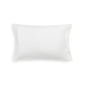 Funda de almohada de algodón orgánico 180 hilos color blanc…