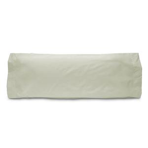 Funda de almohada de algodón percal 45x110 cm verde