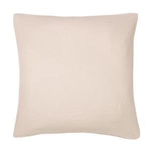 Funda de almohada de gasa de algodón 65x65 rosa palo