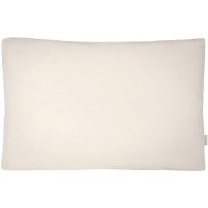 Funda de Almohada de Gasa de Algodón  Beige 60 x 40 cm
