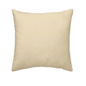 Funda de almohada de lino, algodón y poliéster amarillo 65x…