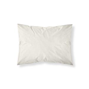 Funda de almohada de lino, algodón y poliéster beige 50x80…