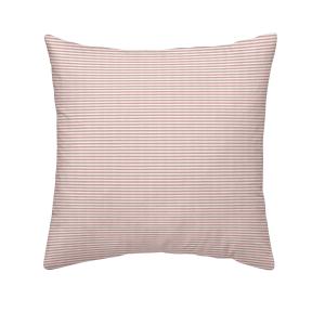 Funda de almohada de lino, algodón y poliéster rojo 65x65 c…