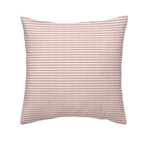 Funda de almohada de lino, algodón y poliéster rojo 80x80 c…