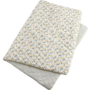 Funda de cama 90x140 cm en algodón verde lima