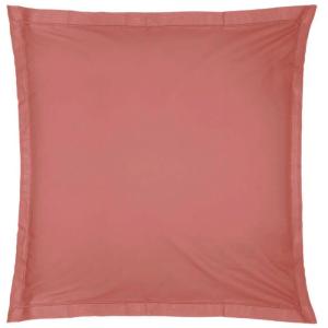 Funda de cojín algodón rosa 63x63cm