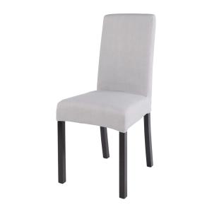Funda de silla de algodón gris, compatible con la silla MAR…