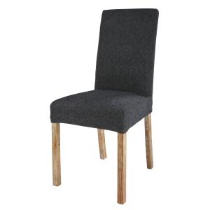 Funda de silla gris carbón, compatible con la silla MARGAUX