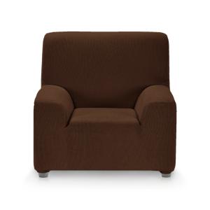 Funda de sillón elástica adaptable marfil  70 - 110 cm