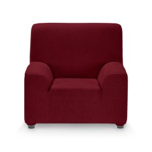 Funda de sillón elástica adaptable rojo 70 - 110 cm