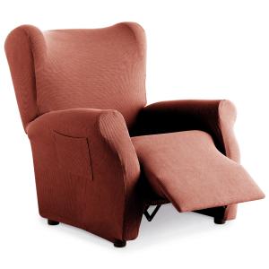 Funda de sillón relax elástica adaptable naranja 70 - 110 c…