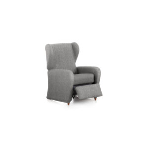 Funda de sillón relax elástica gris claro 60 - 85 cm