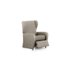 Funda de sillón relax elástica topo 60 - 85 cm