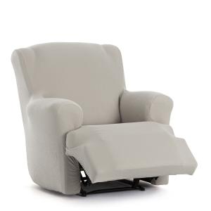Funda de sillón relax XL bielástica lino 60 - 90 cm