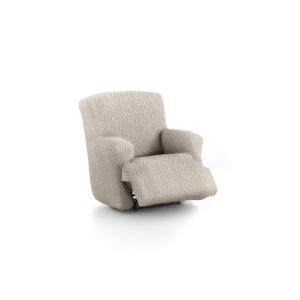 Funda de sillón relax XL elástica crudo 60 - 110 cm