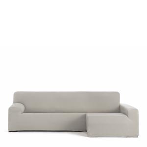 Funda de sofá chaise longue bielástica derecha lino 250 - 3…