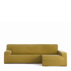 Funda de sofá chaise longue bielástica derecha mostaza 250…