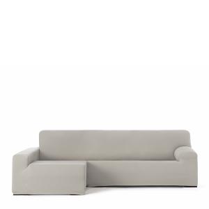 Funda de sofá chaise longue bielástica izquierda lino 250 -…