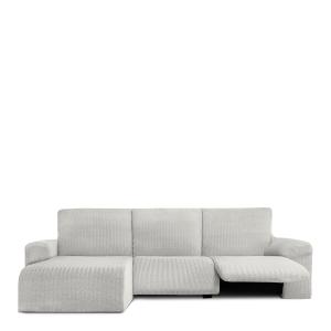 Funda de sofá chaise relax izquierda b/c crudo 250 - 360 cm