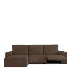 Funda de sofá chaise relax izquierda b/c marrón 250 - 360 c…