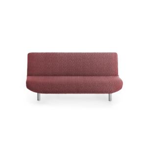 Funda de sofá click clack elástica burdeos 180 - 230 cm