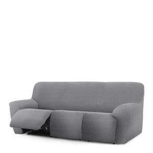 Funda de sofá relax extensible 3 plazas x 3 gris 200 - 260…