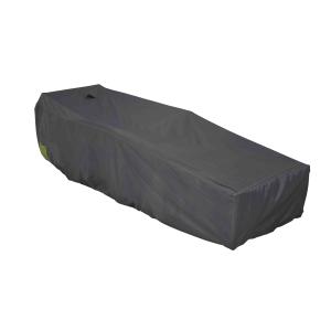 Funda de tumbona 200 x 75 cm gris
