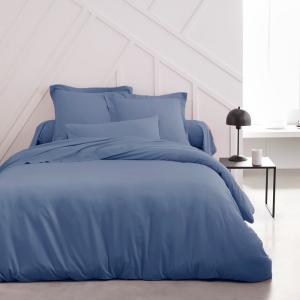 Funda nórdica cama de 105cm color azul/cobalto de pol./alg.