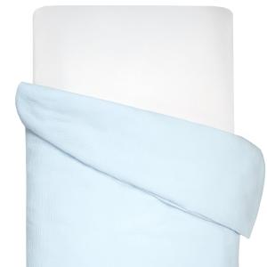 Funda nórdica de gasa de algodón fabricada en Francia Bleu…